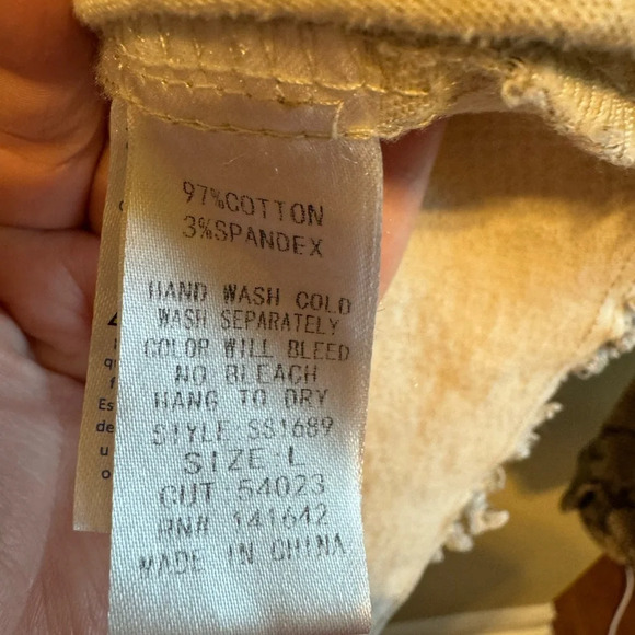 She + Sky Snakeskin Print Raw Hem Jacket Raw Hem Sz L - Picture 7 of 11